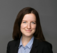 Diana Karachanski in a suit