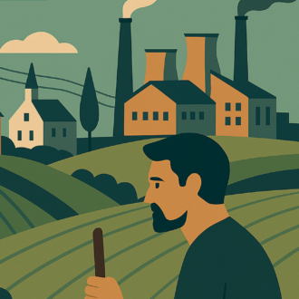 Couverture de territoires et industries. un regard anthropologique