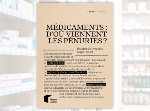 Couverture du Doc Médicaments : d'où viennent les pénuries ?
