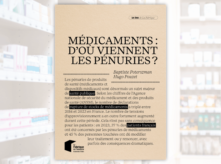 Couverture du Doc Médicaments : d'où viennent les pénuries ?