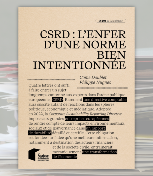 Couverture du Doc de La Fabrique 