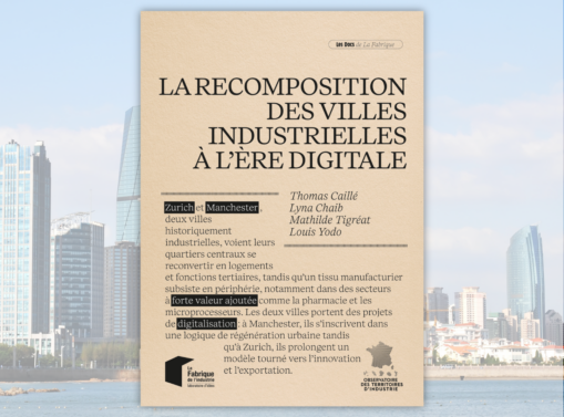 Page de présentation de l'ouvrage. La recompositions des villes industrielles à l'ère digitale